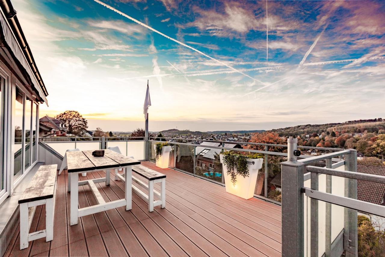 Architektenwohnungen Mit Panoramablick Bei Koeln Lindlar Exterior photo